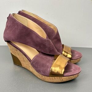 Cole Haan Suede Leather Wedges